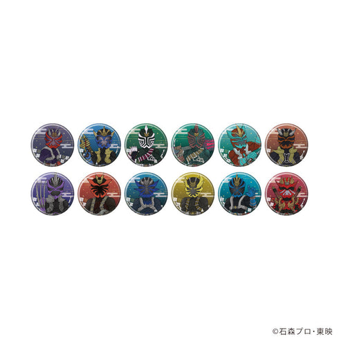 『仮面ライダー響鬼』缶バッジ01/コンプリートセット(全12種)(グラフアートイラスト)